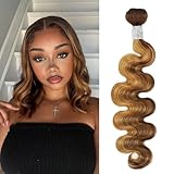 P4/27 Honey Blonde Highlight Bundles Human Hair 14 Inch