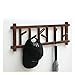 Coat Rack Wall Mounted Coat Rack Length 60 cm with 6 Hooks Hanger for Coats Hats Keys Towels Used in Bedroom Living Room Entrance Wall Mounted Coat Rack (Color : A) (B)