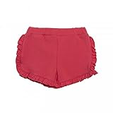 Short bebe niña NEWNESS Short Rojo Volantes Bebe Niña 6-24 Meses (6 Meses)