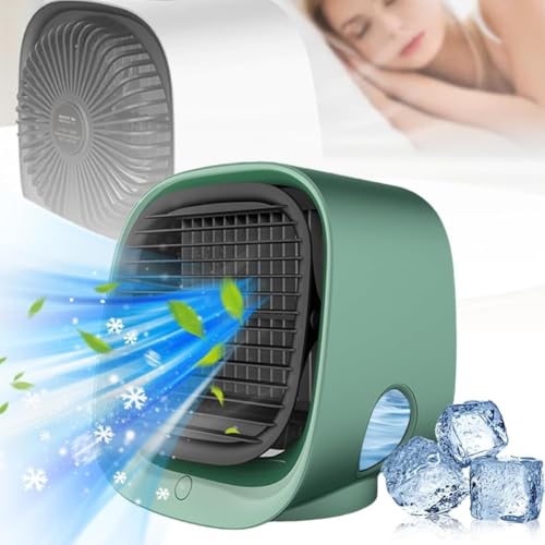 冷却ファン ポータブルエアコンファン、小型デスクトップエア