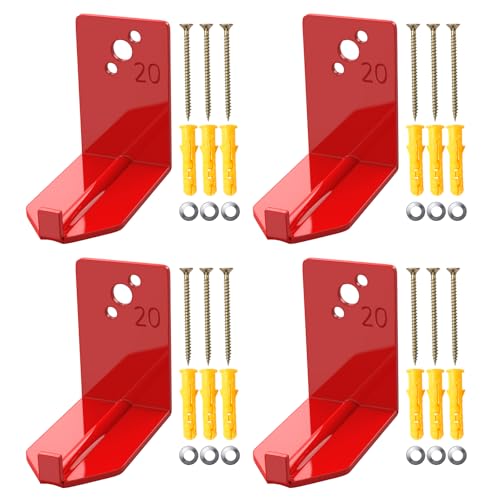 4 Pack Fire Extinguisher Mounts & Wall Hooks