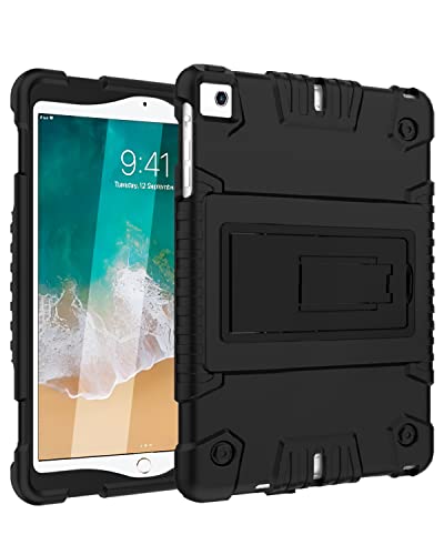 Ipad Mini 1/2/3/4/5 Case,Aicase Kickstand Shockproof Heavy Duty High Impact Resistant Rugged Hybrid Three Layer Armor Full Body Protection Case For Ipad Mini 5/4/3/2/1 7.9-Inch #TOP6