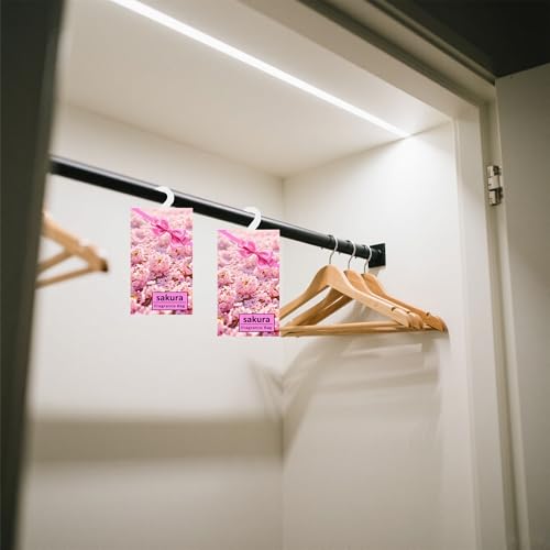 14PCS Duftsäckchen Kleiderschrank Dufterfrischer, Hanging Duft Beutel, Scent Tasche Garderobe Lufterfrischer, Schrankduft Frische, Schrankdeo Geruch Sachet für Closet, Auto, Schuhregal (Zitrone)