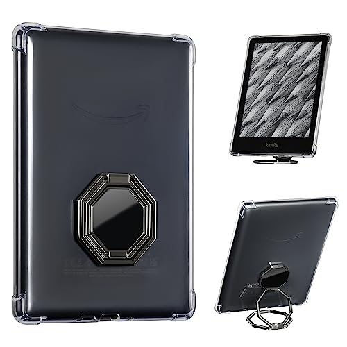 Image of CoBak Clear Case & Hand Strap for Ebook 11th Gen 2021-Lightweight Scratch-Proof Silicone Back Cover