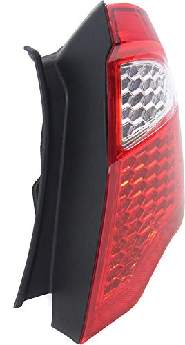 Evan Fischer Passenger Side Tail Light Compatible With 2010-2012 Ford Fusion Lens and Housing