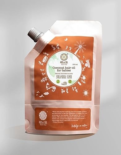 ROOT and SOIL Coconut Hair Oil for Babies, 200 ml