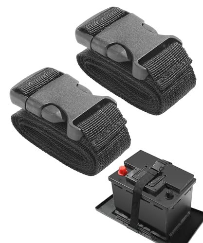 AOCISKA 2Pcs 39 Inch Battery Strap with Buckle, Quick-Release Polypropylene Webbing Strap Safely...