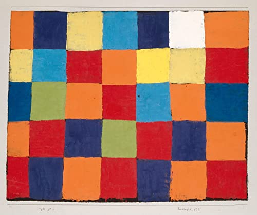 Affiches et gravures Paul Klee décoration murale salon tableau toile 60x90