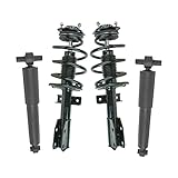 Front & Rear Loaded Complete Strut Assembly Shock Absorber Kit 4pc for Acadia