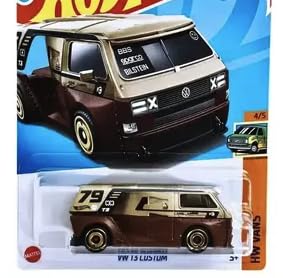 Image of HW Die-Cast 1:64 For Ages 3 And Up (VW T3 Custom | HW Vans), Gold