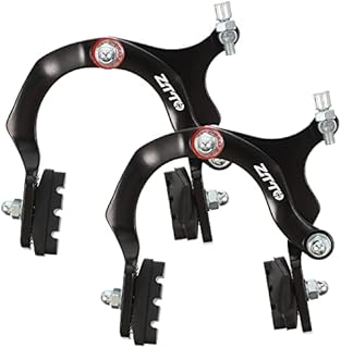 CLISPEED Road Bike Brakes - Bike Brake Calipers Long Arm Road Bike Mechanical C Shape Dual-Pivot Brake Set Repair Parts Accessory