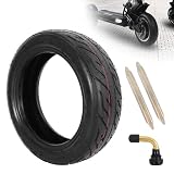 RUHUO 10x2.70-6.5 Tubeless Tire, 10 Inch Scooter Vacuum Tire for Speedway Dualtron Joyor Titan Segway Gotrax Mten3 Okai Beetle Hitway H5 Electric/Gas Scooter balance Scooter 10' OD Tyre