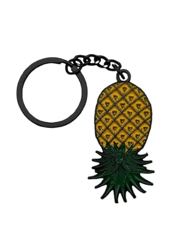 Dirty Grove Upside Down Pineapple Keychain – Swingers Symbol, Durable