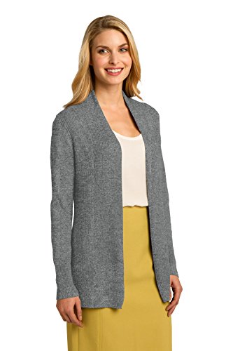 Port Authority Ladies Open Front Cardigan Sweater4