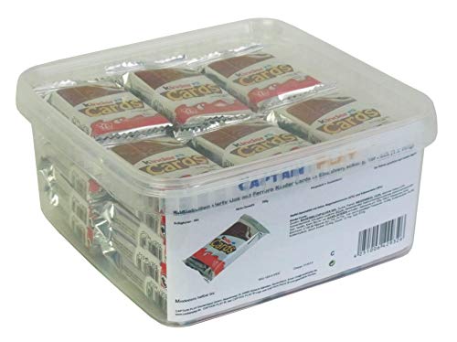 Süßigkeiten Party Box mit Ferrero Kinder Cards in Einzelverpackung, 1er Pack (1 x 768g)