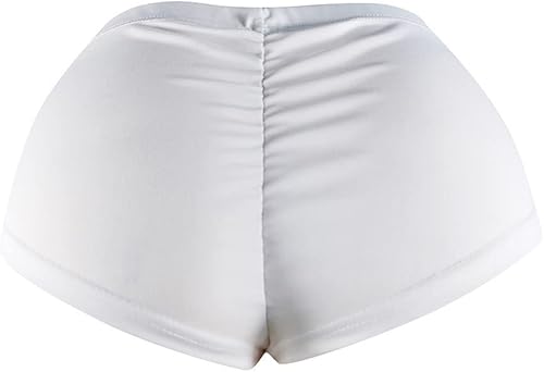 Miniatura 2 de Pantalones cortos de yoga para mujer, pantalones cortos sexys para gimnasio, pantalones cortos de cintura alta, pantalones deportivos para discoteca