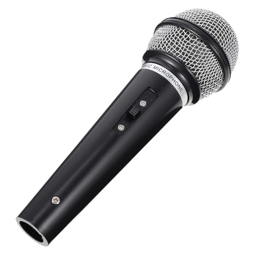 Simulation Mikrofon - Kostüm Requisite für Rollenspiel, Spielzeug Gefälschte Prop für Karaoke-Spaß-Bühne oder Geburtstagsparty