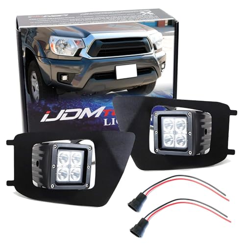 Kit lámparas LED para niebla iJDMTOY para Toyota Tacoma