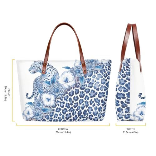 Image of Top Handle Purse for Women, Large Tote Handbag With PU Wallet Set, Gift for Mom