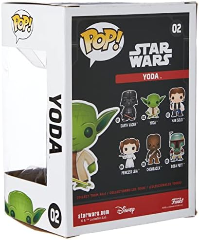 Funko - POP Star Wars - Yoda Funko - POP Star Wars - Yoda | Pop Star Wars | 4 Funko - POP Star Wars - Yoda | Pop Star Wars