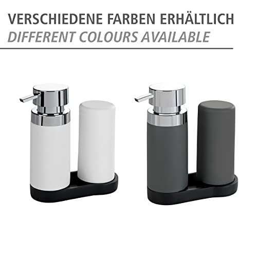 WENKO Set lavapiatti Easy-Squeeze grigio