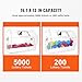 VEVOR Acrylic Raffle Drum,Professional Raffle Ticket Spinning Cage with 2 Keys, Transparent Lottery Spinning Drawing, Holds 5000 Tickets or 200 Raffle Balls, Raffle Ticket Box for Lottery Games Bingo