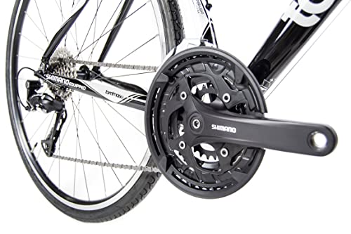 Tommaso La Forma Aluminum & Carbon Mens Hybrid Bike Women Road Bicycle Adult Bikes Womens