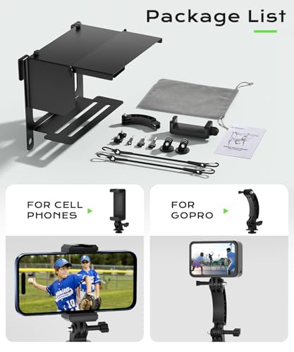 LC-dolida Fence Mount w/ Sun & Rain Visor for GoPro, DJI, Insta360 & Smartphones - image 2
