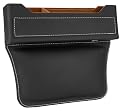 LGTYFVS Autositz Lückenfüller Organizer für SEAT Arona 2017-2026, Sitz Seitentasche für Kleinteile Vordersitz Aufbewahrungsbox Auto Organizer,Black