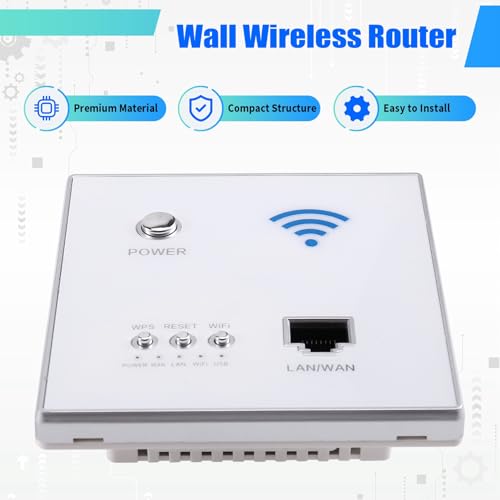 Socket WiFi Premium encastrable à paroi pour architecture moderne
