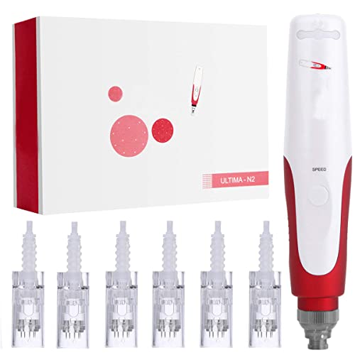 Kostech microneedle rechargeable Electric Derma Pen Ultima N2 Derma Pen for Wrinkle remover |anti aging | Skin Care - Image 2