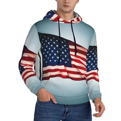 ETASUIOL Sudadera con capucha para hombre, cómoda y elástica, adecuada para primavera, otoño e invierno, Negro, M