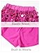 Sequin Skirt for Girls Kids Elastic Waist A-Line Sparlky Mini Skirt with Lining Fashion Built-in Shorts Glitter Club Party Skirts 5-6Y