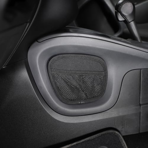 Tumukiw Center Console Hanging Organizer Storage Bag Gear Shift Storage Bag Compatible with Mercedes Benz Smart 453 Fortwo Forfour 2016-2021 Car Side Pocket Organizer Interior Accessories