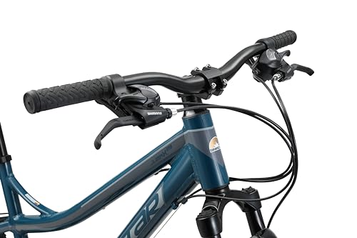 Mountainbike BIKESTAR Hardtail Aluminium mit Shimano 21 Gang Schaltung