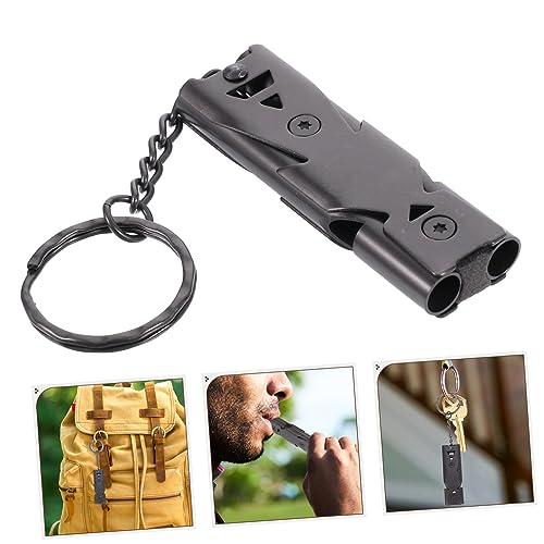 Silbato de Acero Inoxidable para Supervivencia al Aire Libre miniatura 5