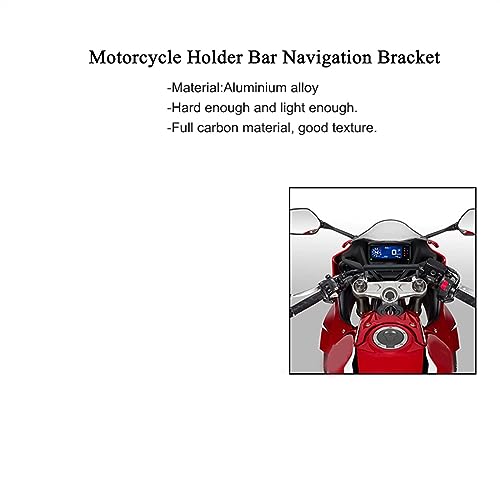Plaque support GPS CBR650R stable pour guidon et navigation smartphone - 5
