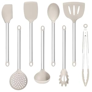 Vayvnt 8-teiliges Silikon Küchenhelfer Set