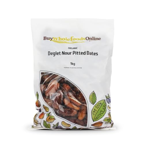 Organic Dates Pitted Deglet Nour 1kg (BWFO)
