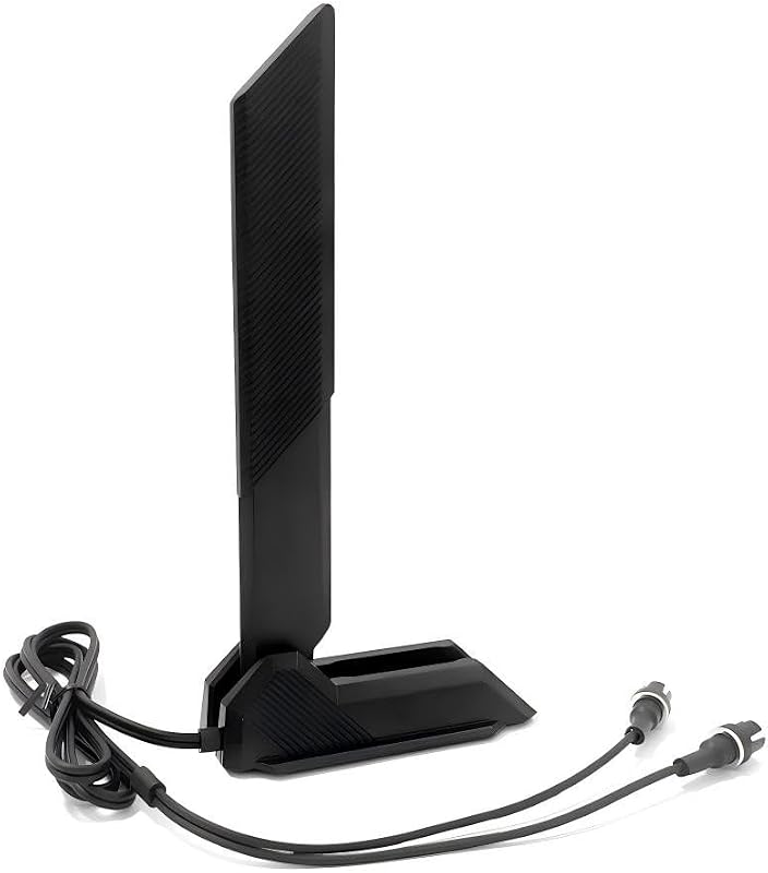 WiFi 7 Motherboard Antenna for Asus ROG Maximus Z790 Dark Hero | Z790 Hero BTF,Z890 Extreme,Z890 Hero Tri Band Interface WiFi 7 Antenna Gaming Card 12dBi Bluetooth 5.4，Gaming Antenna