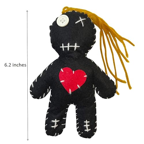 Muñeco Vudú Protector Hecho a Mano 6.2 pulgadas miniatura 2