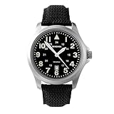Sekonda Men's Quartz Watch with Black Dial Analogue Display and Black Nylon Strap 3347.27