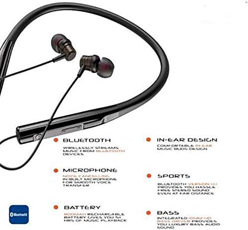 KDM A1 Royal Bluetooth Headset (Black 