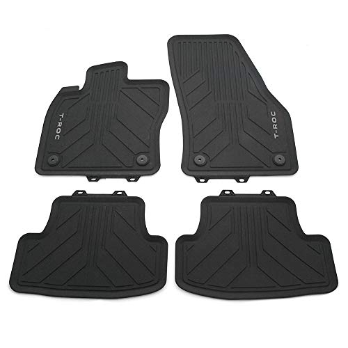 Volkswagen 2GC06150082V Allwettermatten Gummi Fußmatten 4X Gummimatten, für VW T-ROC Cabrio
