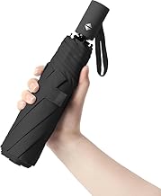 Umberalla Automatic Open Travel with Wind Vent,Umbrella big size for men, Umbrella for girls, Umbrellas for rain,Windproof Umberalla Large for Man,Women (Light Black)