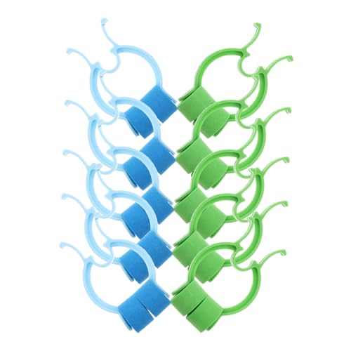 Abaodam 10pcs Boys and Girls Nasal Clip for Snoring Emergency Stop Runny Nose Foam Nose Clamp Emergency Nosebleed Clips for Swimming Breathing Exercises