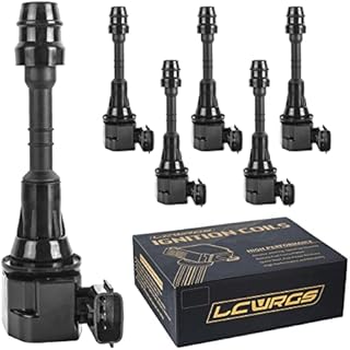 Set of 6 Ignition Coil Pack Fits for 2003 2004 2005 2006 2007 2008 Nissan 350Z Infiniti FX35 G35 M35 V6 3.5 Coil Packs Replaces# UF401, 22448AL61C