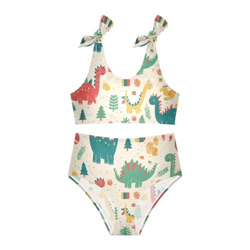 KLL Plaid Buffalo Vintage Girls Two Piece Bikini Sets Scoop Neck Swimming Swimsuit Swimsuit3