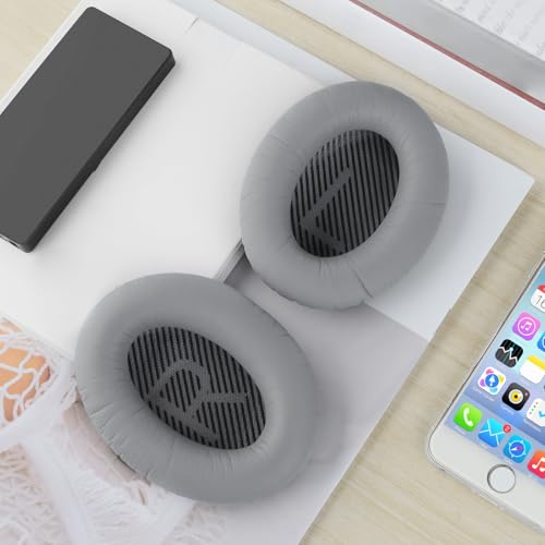 Coussinets Bose QC35 abîmés réparés avec ces mousses de rechange grises - 6