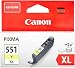 Produktbild Canon Inkjetpatrone CLI-551XL, Inhalt 11ml, 700, gelb